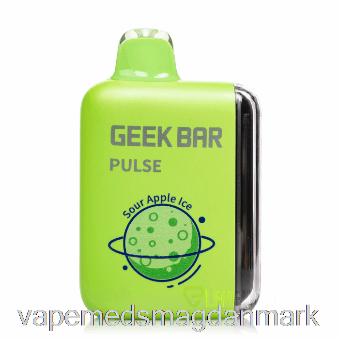 Vape Med Smag Geek Bar Pulse 15000 Engangs Sur æbleis